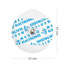 Электроды с твердым гелем для ЭКГ "Medico MSGLT-08G (45х42 мм) одноразовые - ЗДРАВДЕНТ МАРКЕТ - медицинские расходные материалы