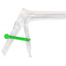 Гинекологическое зеркало ( прозрачное) размер L, фиксатор зеленый ( ООО «Медицинский изделия») ( ООО «Медицинский изделия»)  - ЗДРАВДЕНТ МАРКЕТ - медицинские расходные материалы