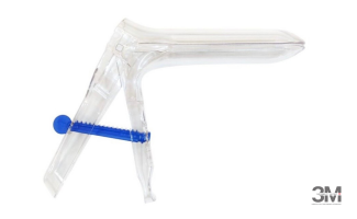 Гинекологическое зеркало ( прозрачное) размер М, фиксатор синий ( ООО «Медицинский изделия») - ЗДРАВДЕНТ МАРКЕТ - медицинские расходные материалы