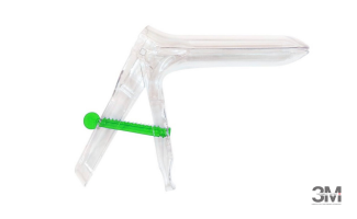 Гинекологическое зеркало ( прозрачное) размер L, фиксатор зеленый ( ООО «Медицинский изделия») ( ООО «Медицинский изделия»)  - ЗДРАВДЕНТ МАРКЕТ - медицинские расходные материалы